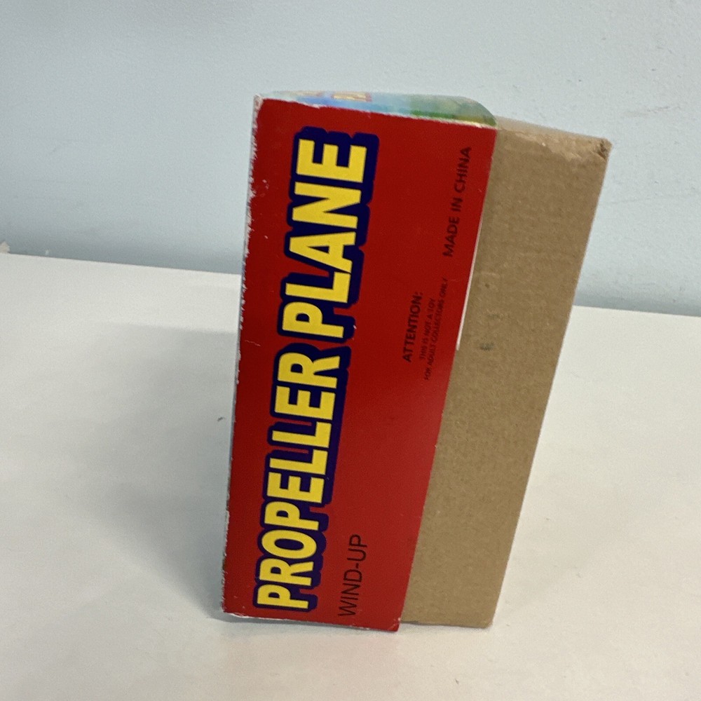 Supt Propeller Plane (We could not get this to work) Small Tin plane