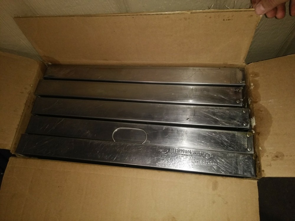 6 Greese Baffles 20x25x2 Preowned sskg 994