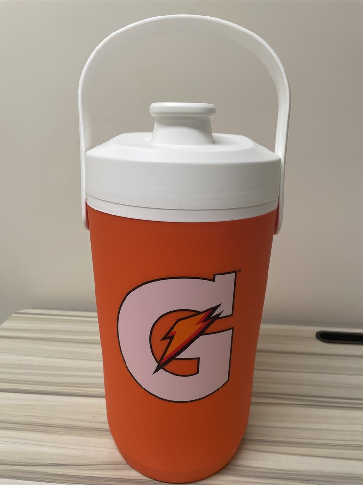 Gatorade 64oz GX Performance Jug Water Bottle Orange White