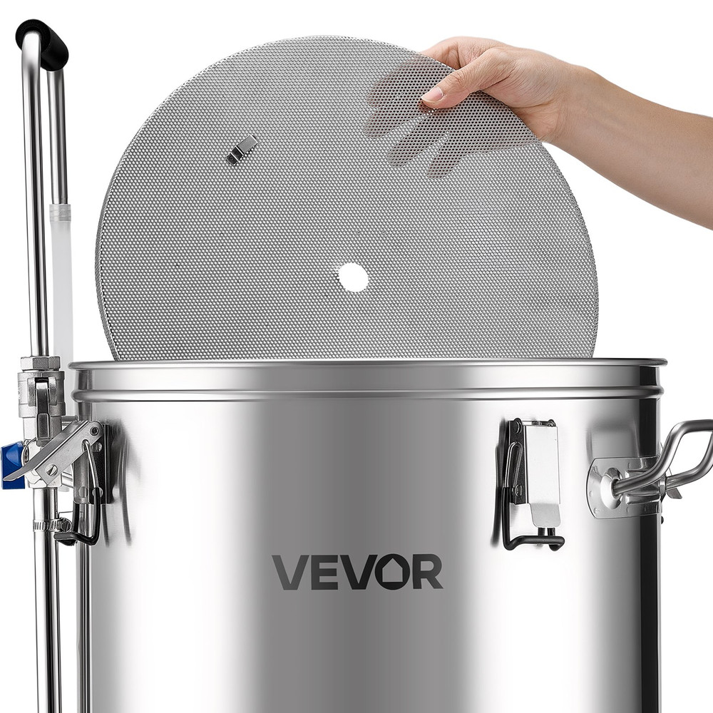 Beer Brewing Equipment, Removable mesh strainer