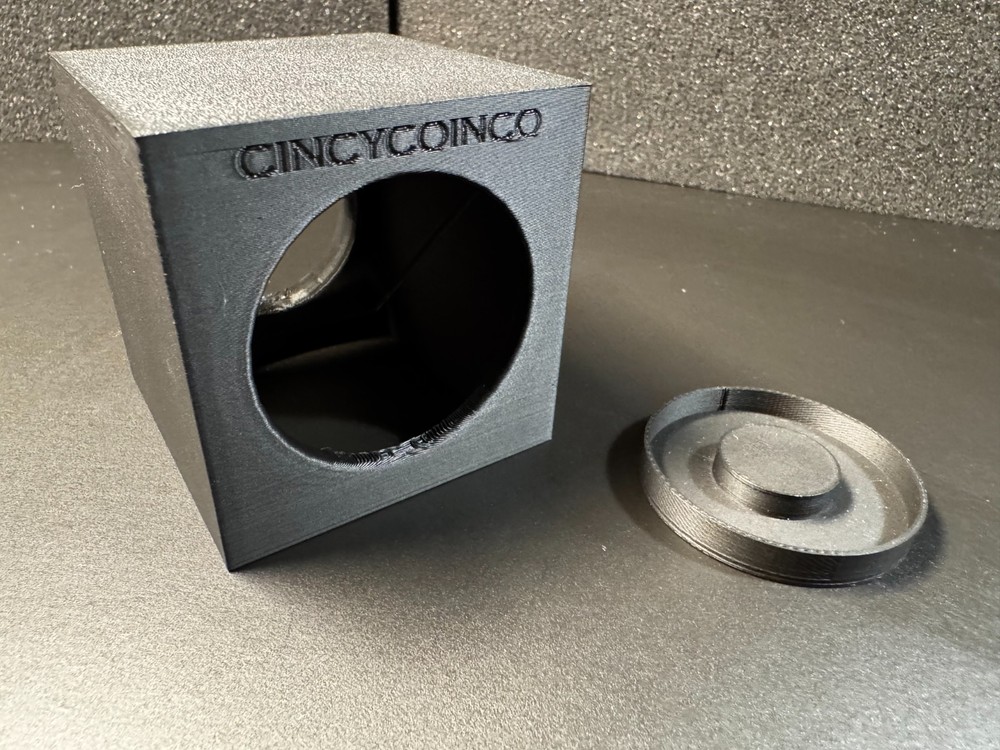 Axial Lighting Cube for Coin Photography - See Description
