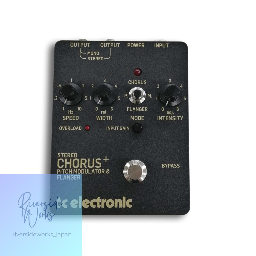 TC Electronic Stereo Chorus+ Effect Pedal JP