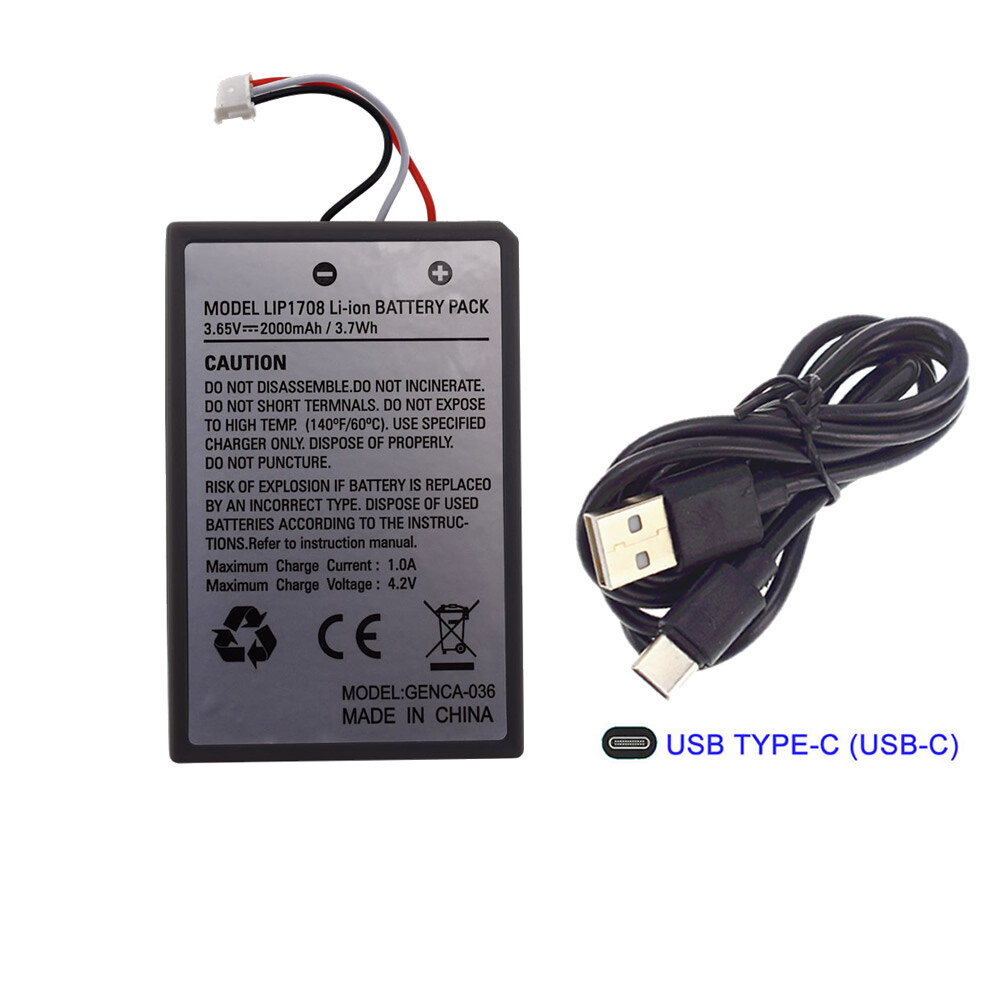 LIP1708 Battery PACK FOR SONY PlayStation 5 PS5 DualSense Controller & Cable