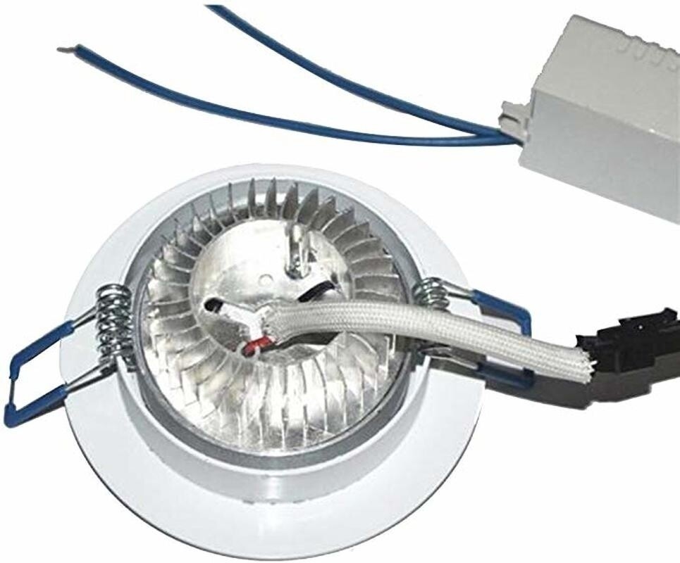 20PCS COB Downlight LED Recessed Ceiling Light Spotlight Dimmable Lamp 3W/5W/7W