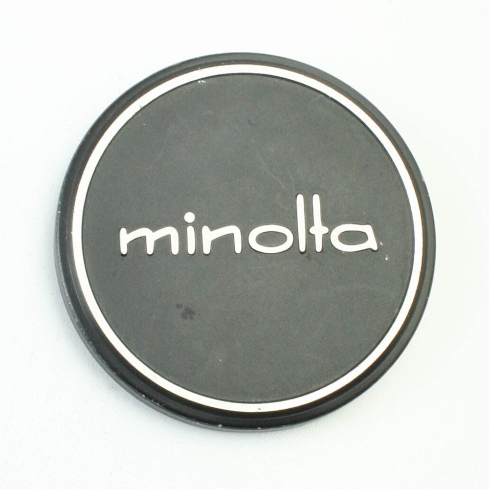 Minolta 57mm - Slip-On - Vintage Metal Front Lens Cap