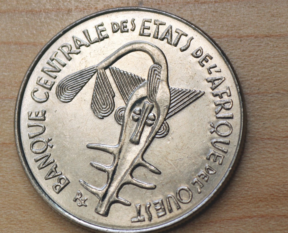 1987 West African States 100 Francs