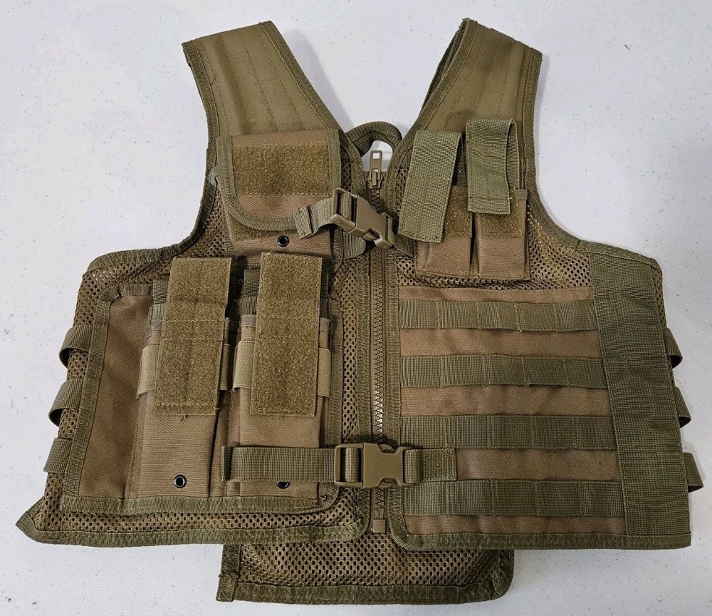 Rothco Molle Modular Vest Coyote Brown Adjustable