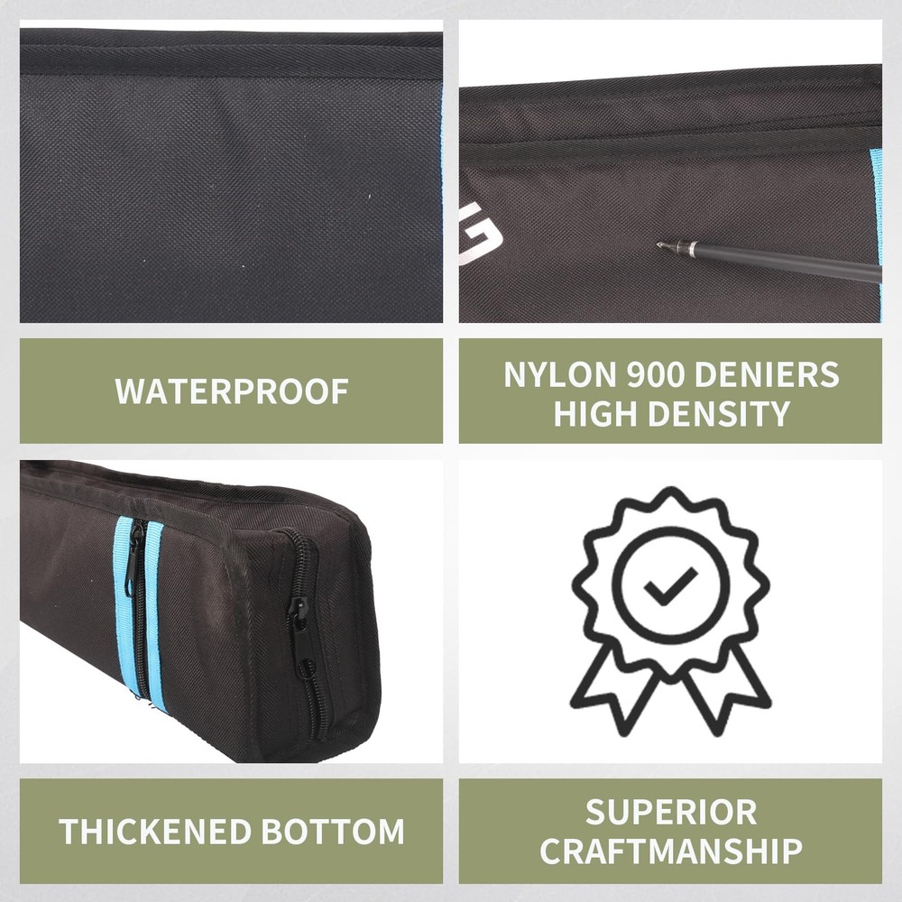 Archery Arrow Case - 33"" Portable Soft Compact Arrow Box, Durable Lightweigh...