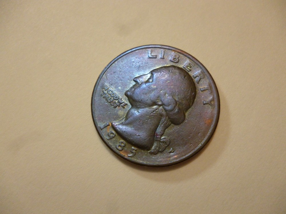 1985 p quarter ddo & ddr
