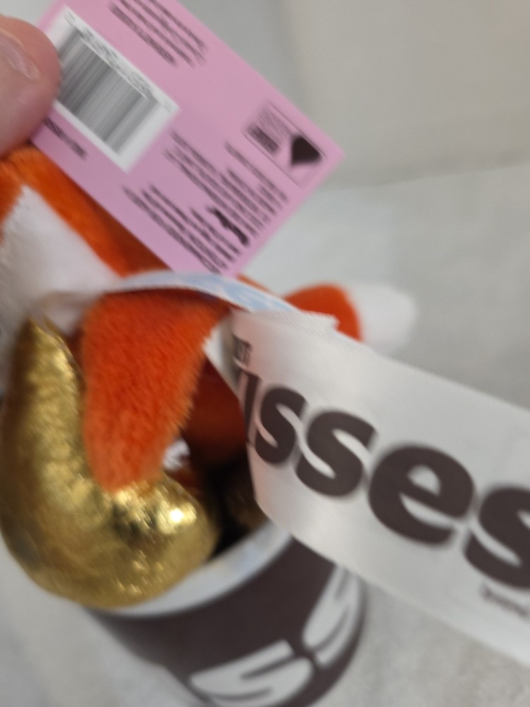Hershey Kiss Coffee Mug And Plush With Backpack Clip New