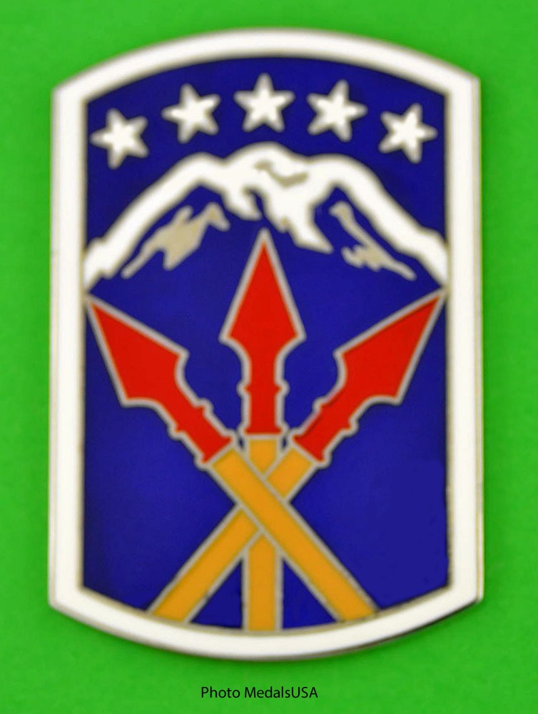 593rd SUSTAINMENT BRIGADE CSIB Combat Service Badge