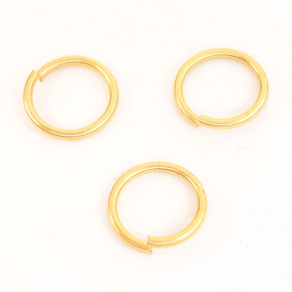 Clock Chain Stop Rings - Set of Three - Brass - KS1165