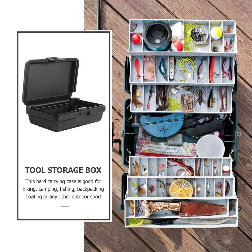 3 Pieces Trunk Storage Box Hardware Tool Case Small Boxes Containers