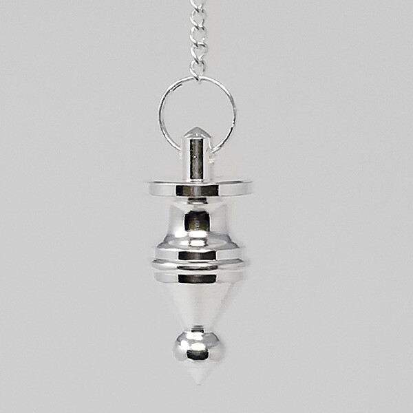 Silver Finish Pendulum 1.75"L with Chain