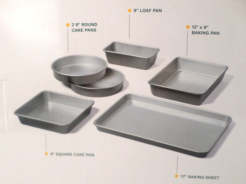 Cuisinart 6-Piece Classic Nonstick Bakeware Set