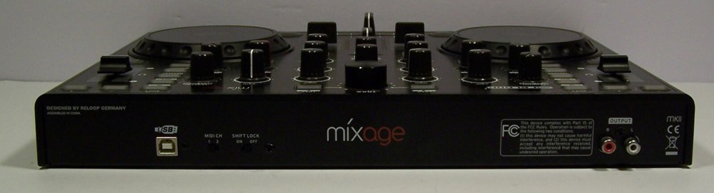 Reloop MIXAGE MK2 Interface Edition Professional DJ-USB/MIDI Controller