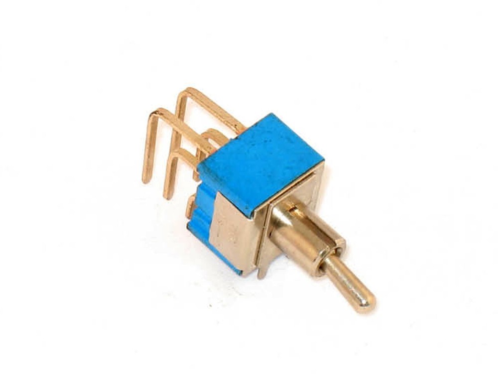 3x (USA source) Toggle Switch, DPDT Right Angle, MTS-202-C4