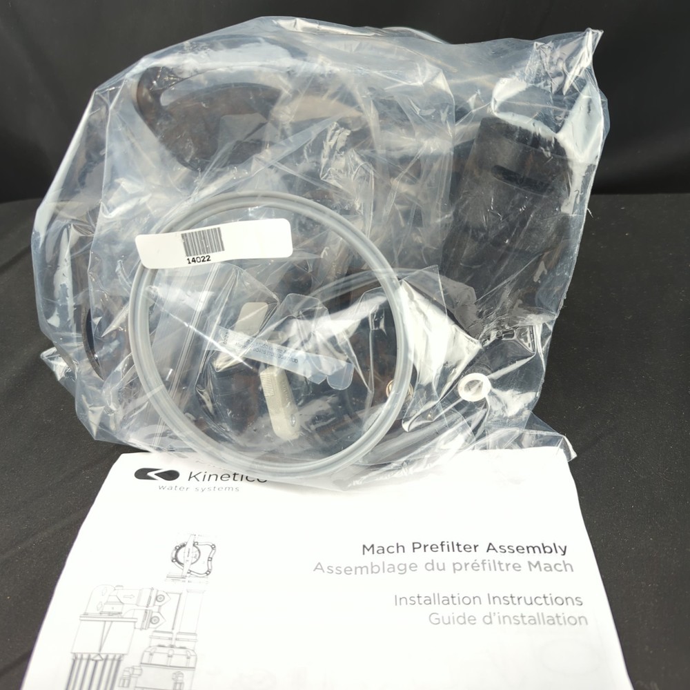 Genuine KINETICO SuperKit Pre Filter System + Mach Bypass Valve Bundle Full NIB