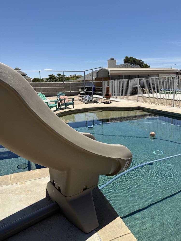 Slide Away Pool Slide