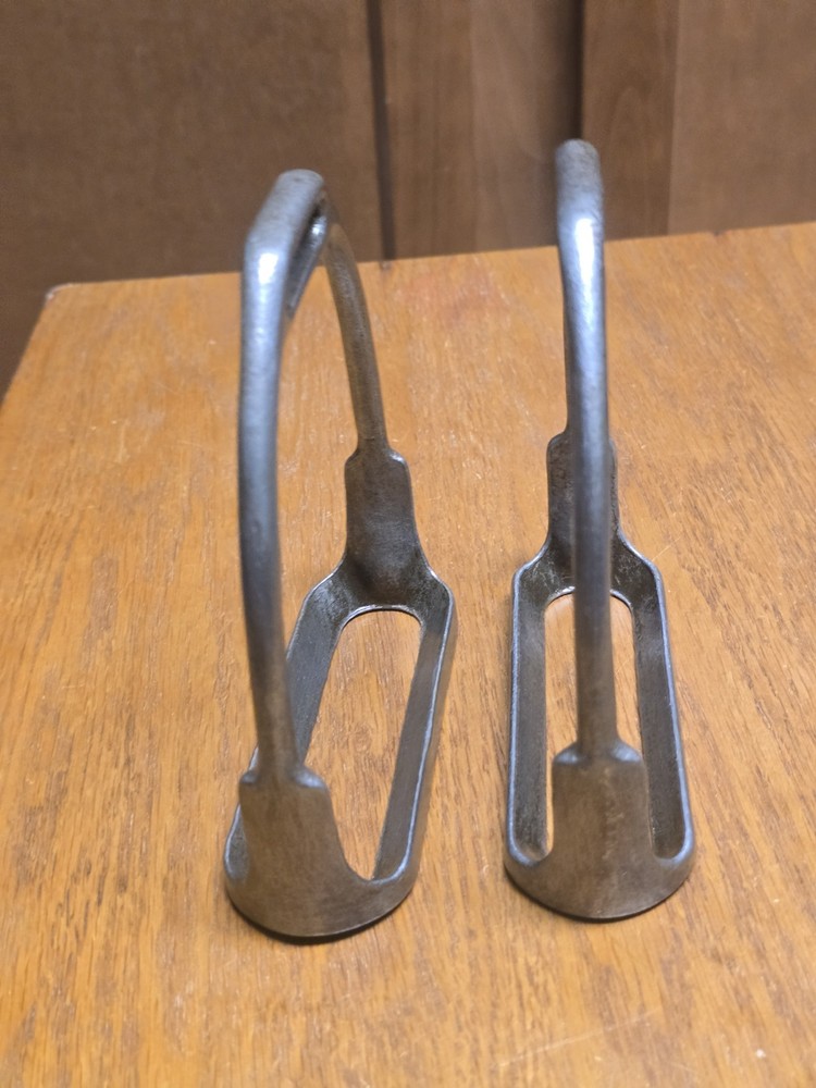 US Cavalry/Artillery M1912 Stirrups Marked A.G.S & Bros