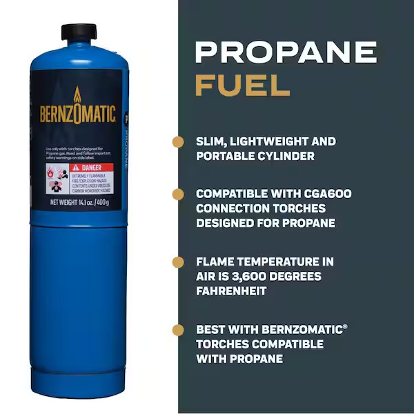 14.1 Oz. Propane Hand Torch Cylinder