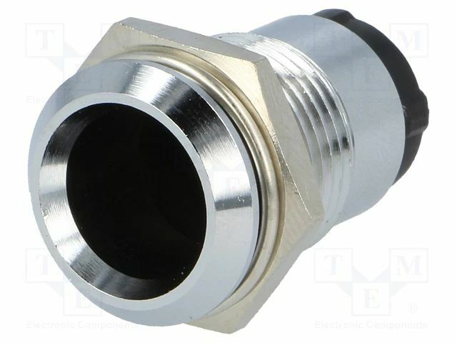 Socket for LEDs metal 10mm concave 1 149 sockets