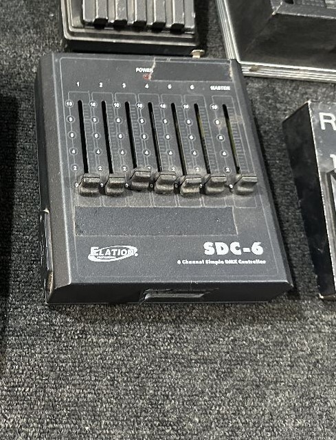 ELATION PROFESSIONAL SDC-6 6 Channel Simple DMX Controller