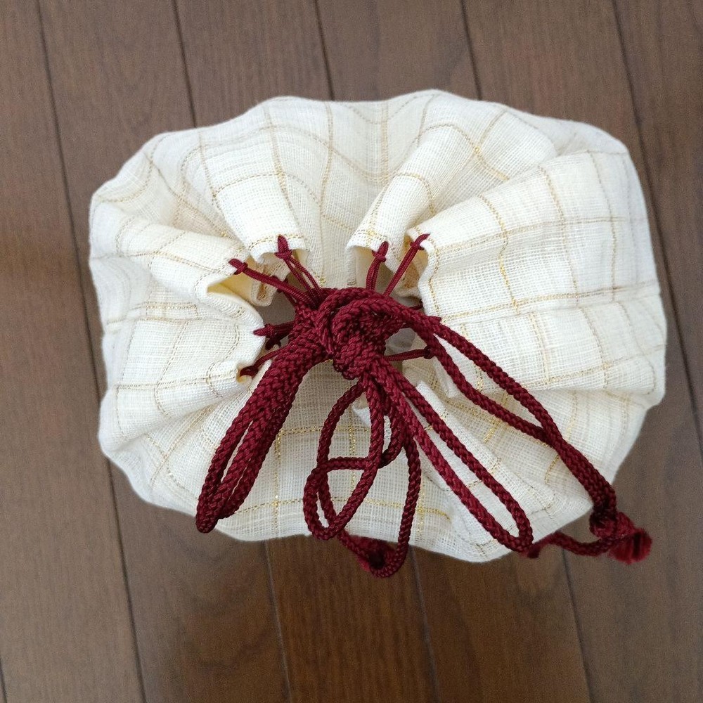 Japanese Style Fabric Bag Hemp 100%
