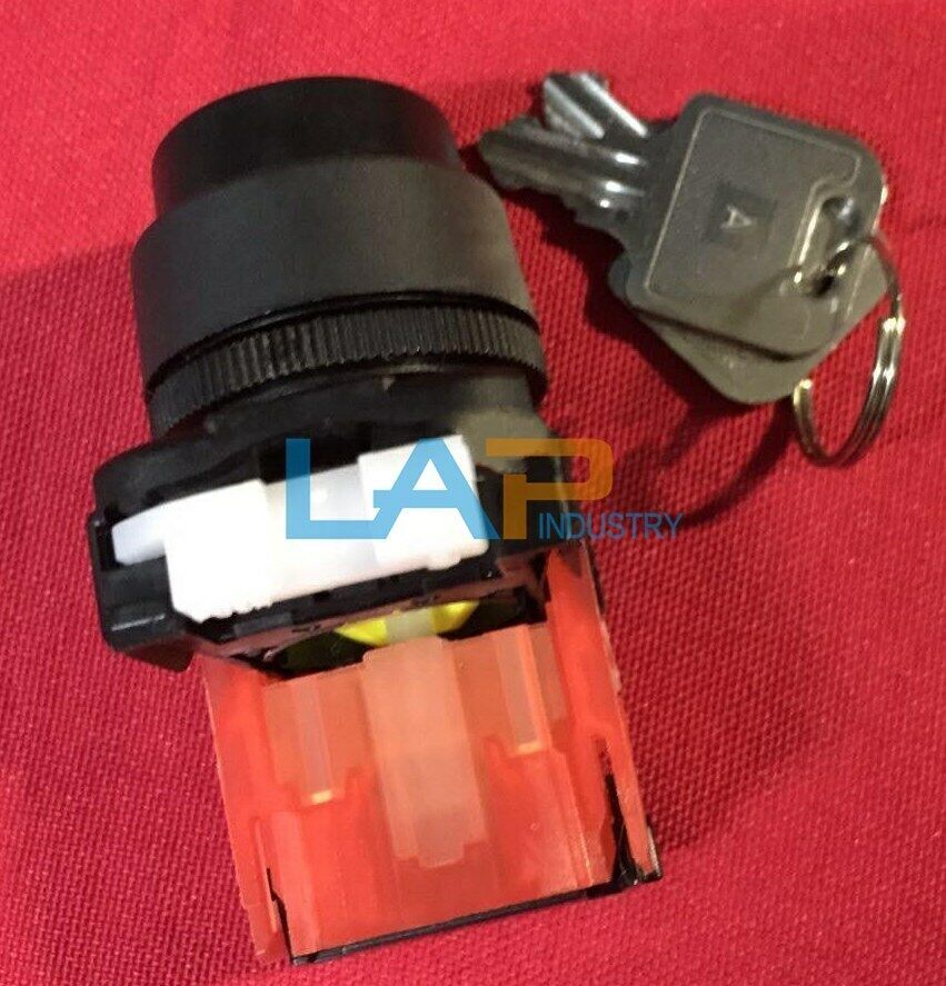 1 Pc. NEW FOR Key selector Switch AR22JR-2D01A