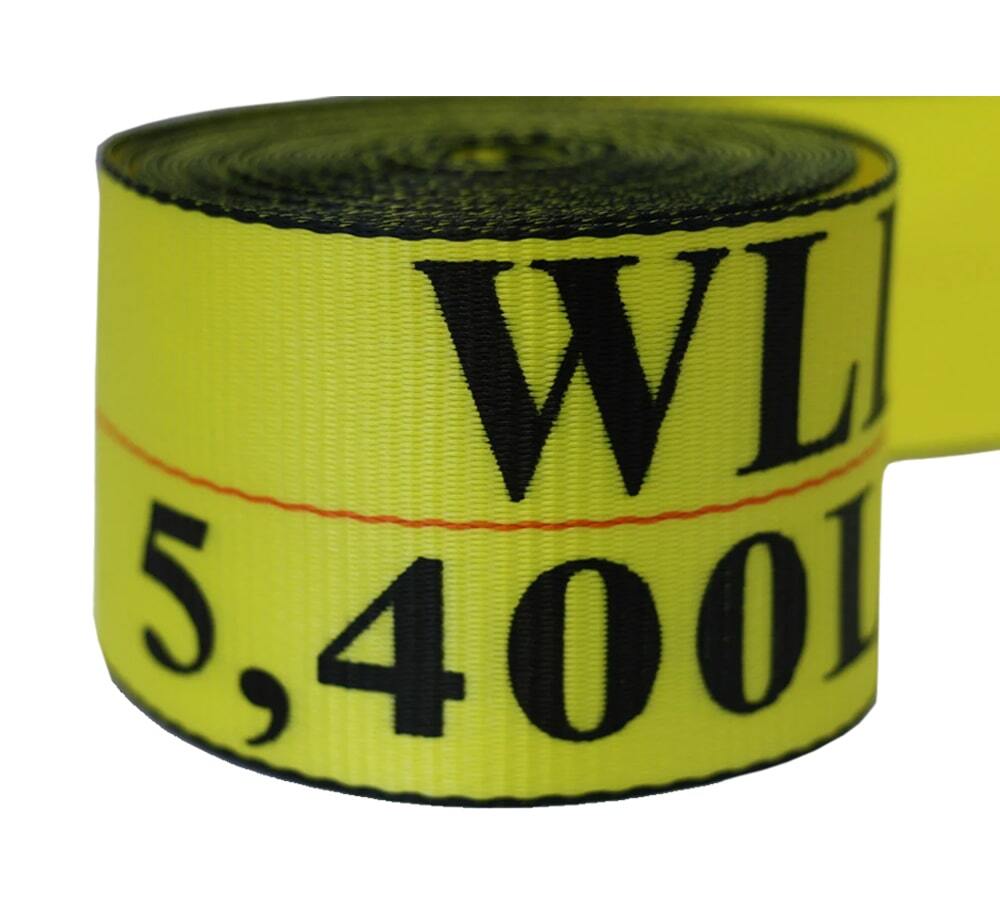 (20 Pack) 4 in. x 30 ft. Winch Strap with Flat Hook