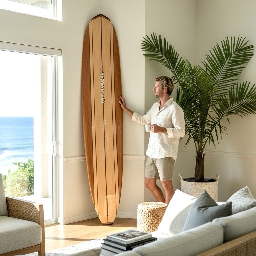 Vintage Surftech Jeff Hakman Longboard Surfboard