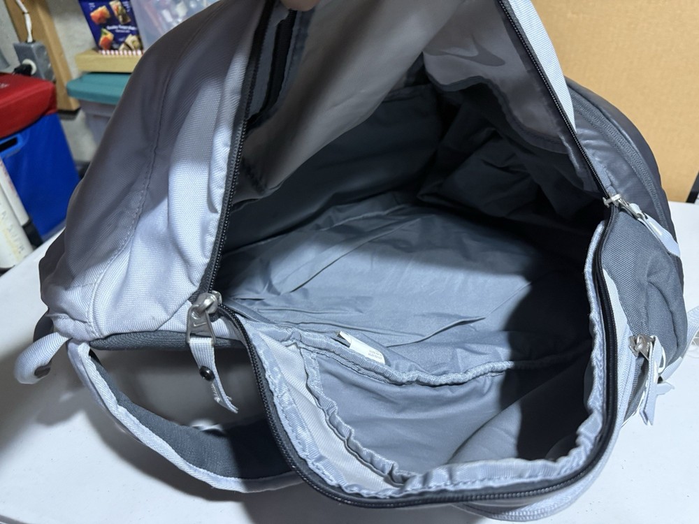 Nike: Gray Backpack