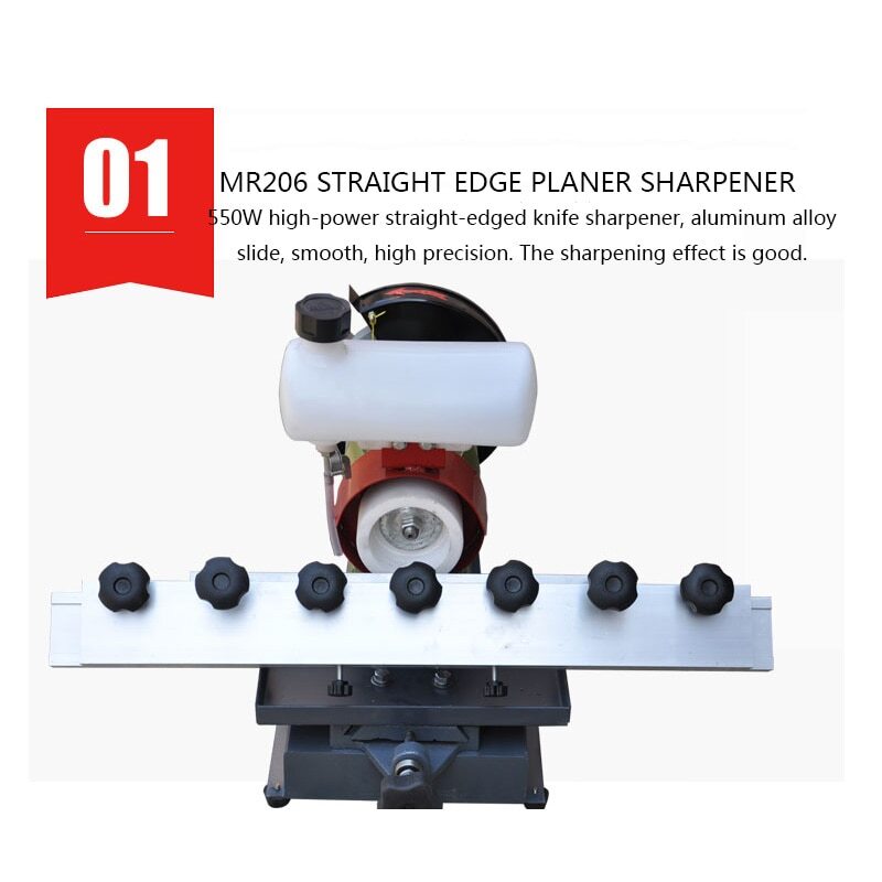 Woodworking Knife Sharpener Precision Linear Grinder Morizontal Grinder MR206