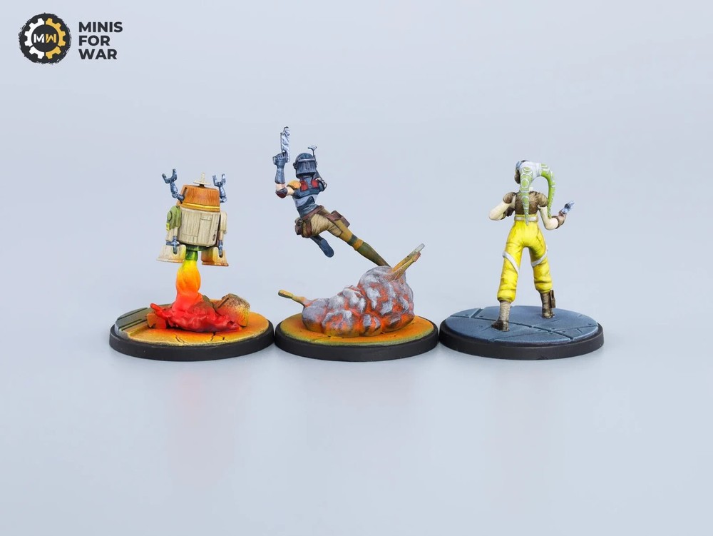 Star Wars Shatterpoint - Make The Impossible Possible Squad Pack [ PAINTED ]