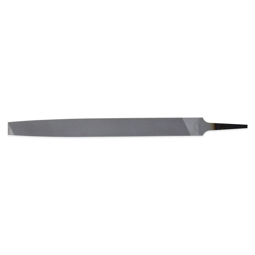 Nicholson 12"" Mill Single Cut Bastard File - Carded - 21842NN", multi