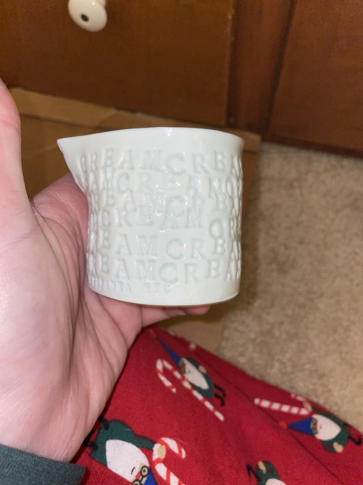Handmade Stepanka pottery cream