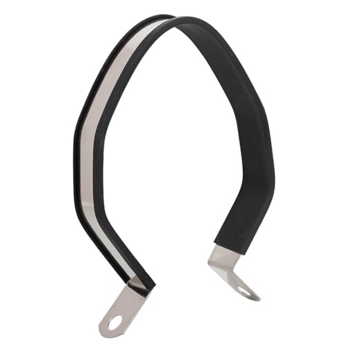 Motorcycle Exhaust Clamp, Hexagon Muffler Pipe Silencer Hanger Mount Bracket
