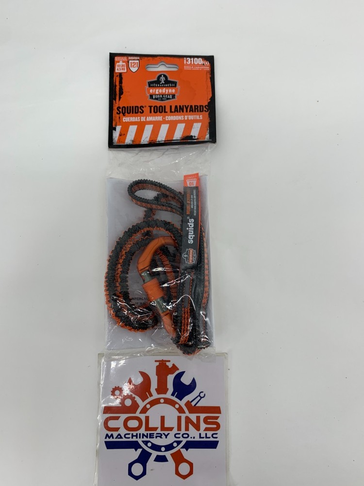 Ergodyne Squids 3100 Single Carabiner Tool Lanyard