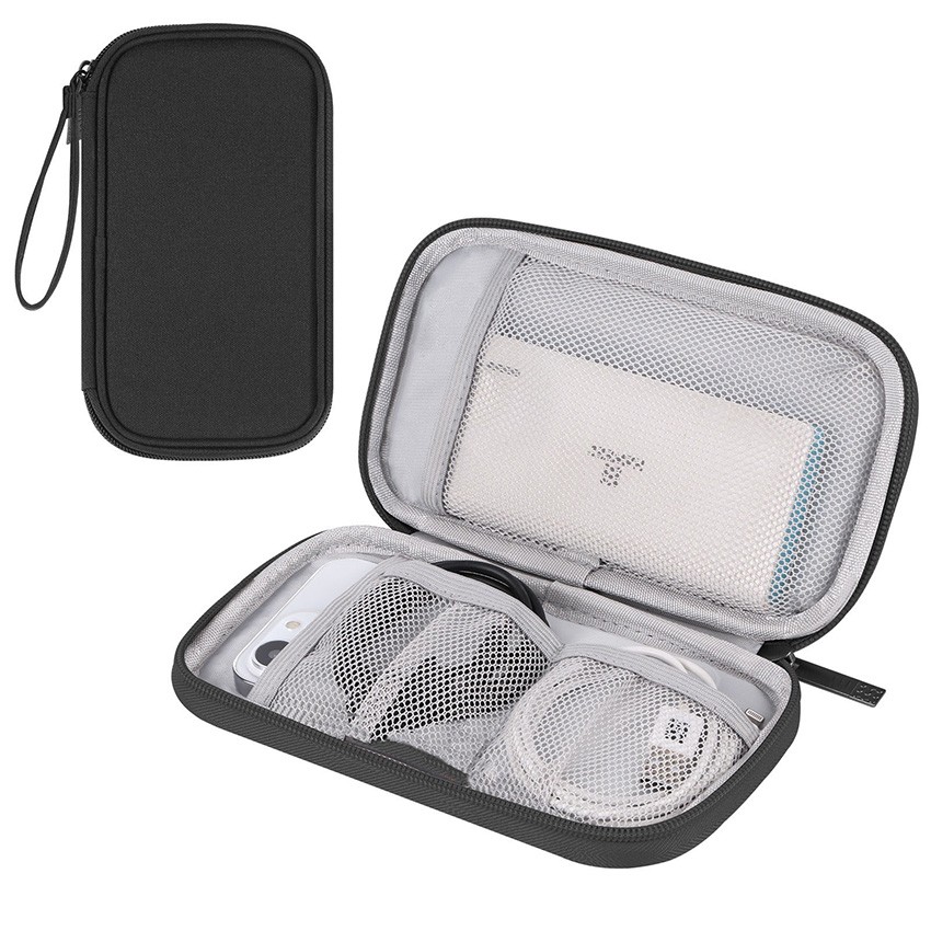 Travel Digital Storage Bag Dustproof Data Cable U Disk Earphone Protective Cover