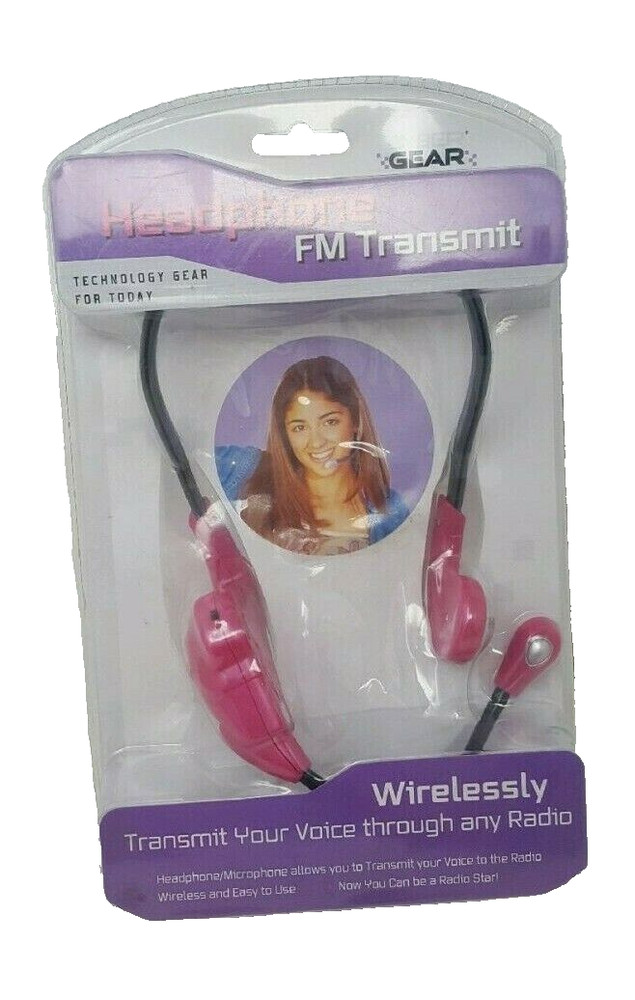Cyber Gear  Headphone Fm Transmit - Pink