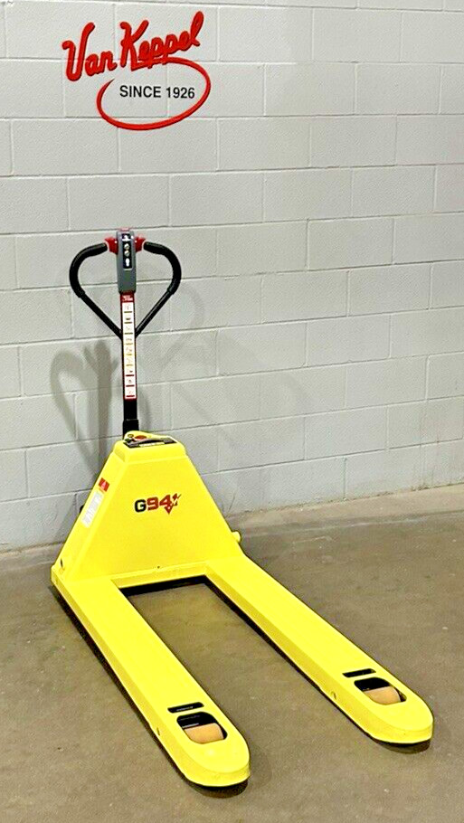 ELECTRIC PALLET JACK-4400 LB.-48 VOLT-LOCAL PICKUP