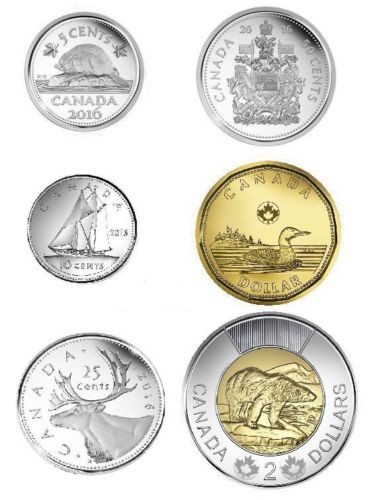 2016 Canada Mint Uncirculated Coin Set