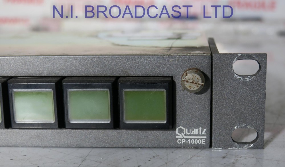 Evertz cp1000e ethernet router control matrix panel