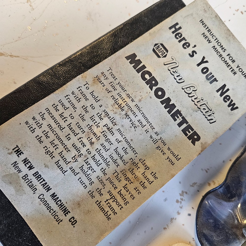 New Britain Micrometer