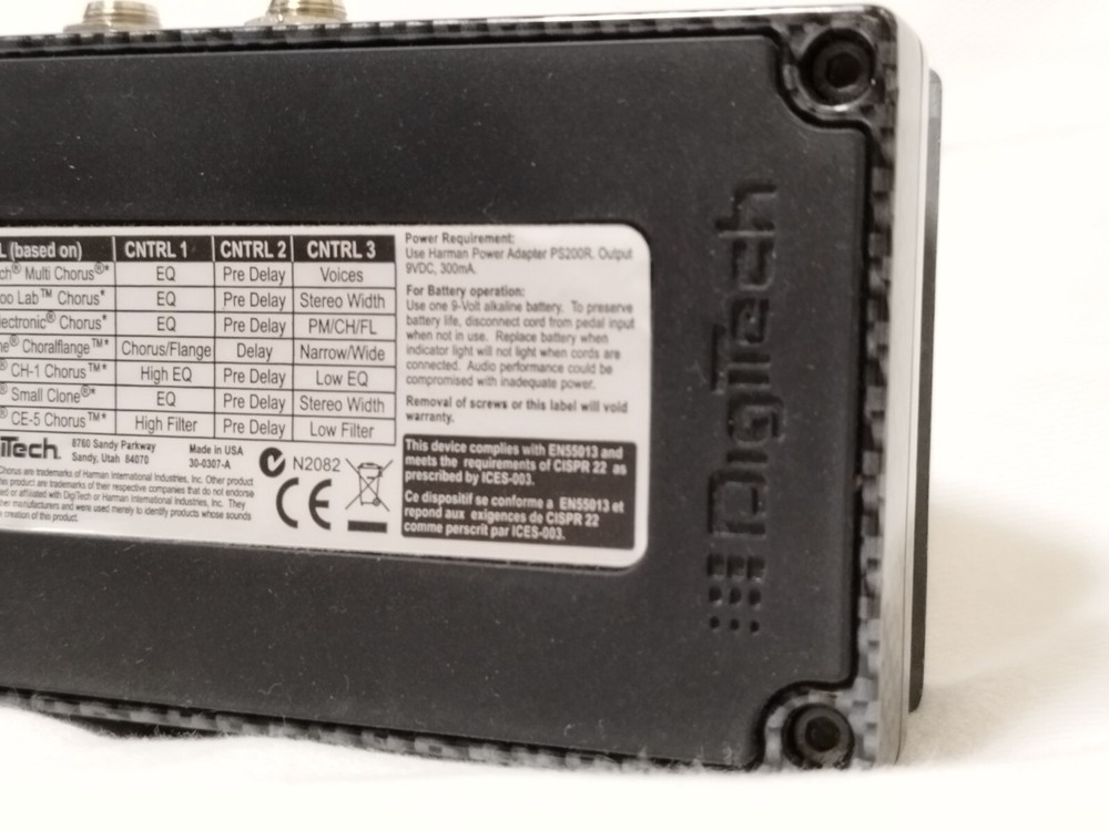 Digitech CF-7 Chorus Factory Effect Pedal Japan