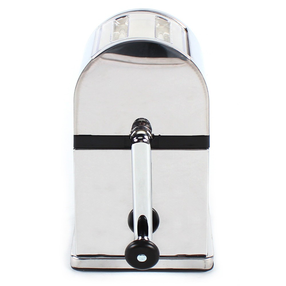 Stainless Steel Ice Crusher Machine Durable Crushed Ice Maker Easy Clean
