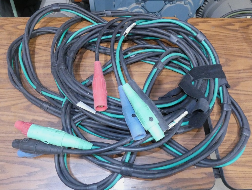 4-Wire 50' Banded Cam Feeder Cable 400A 600V