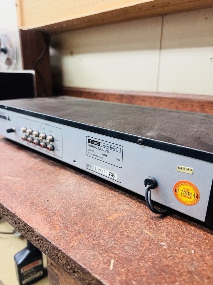 TEAC Vintage Graphic Equalizer | EQ Series | Powers On | Clean Face