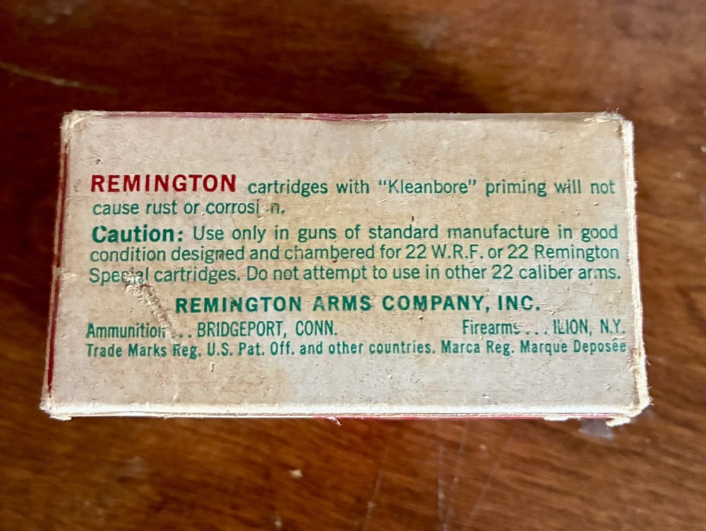 EMPTY 22 Ammo box Remington HI Speed 22 LR