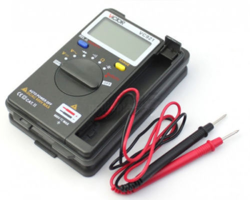 1X Pocket Digital Multimeter Mini Tiny Small  VC921 3 3/4